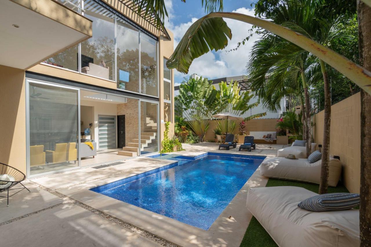 Tulum Private Modern Villa-Pool Beds-Ac-Internet-Parking-Grill Zewnętrze zdjęcie