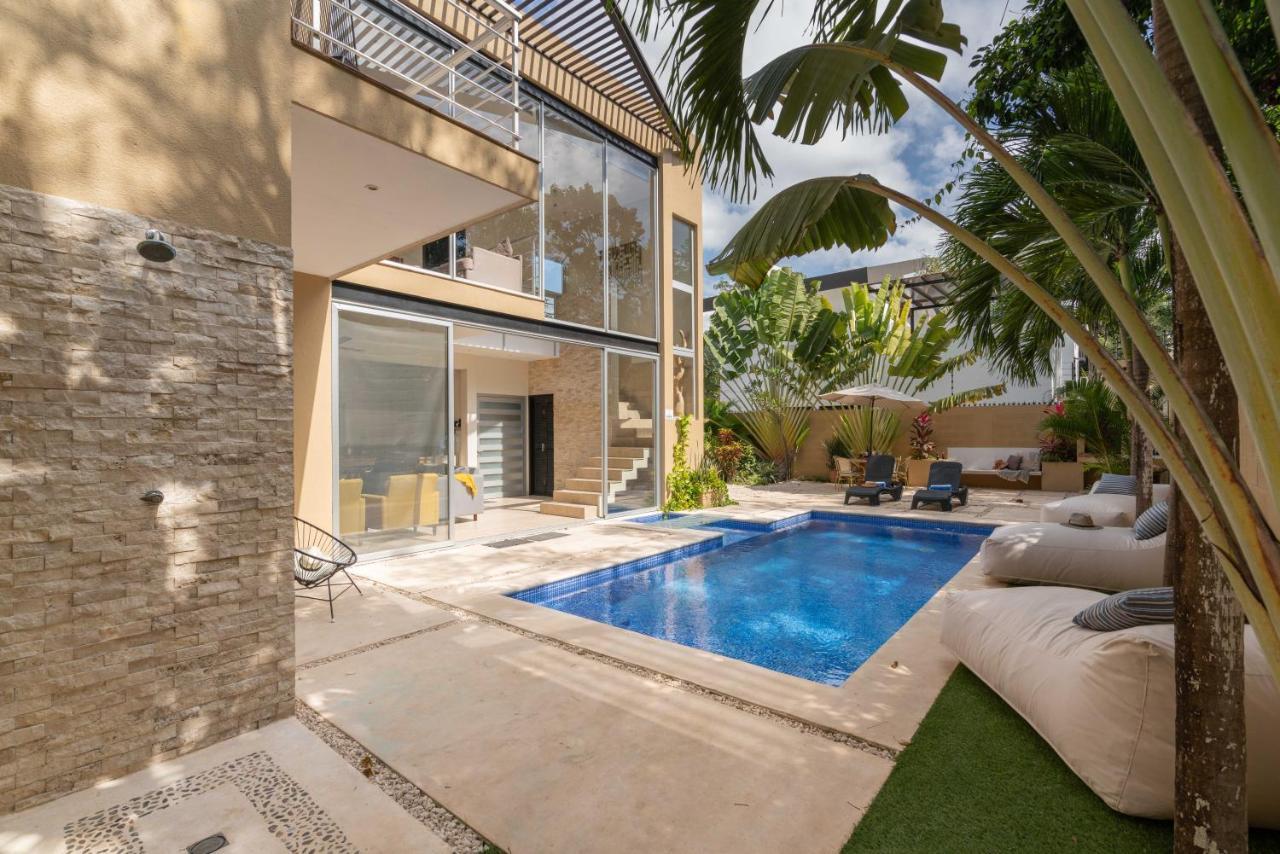 Tulum Private Modern Villa-Pool Beds-Ac-Internet-Parking-Grill Zewnętrze zdjęcie