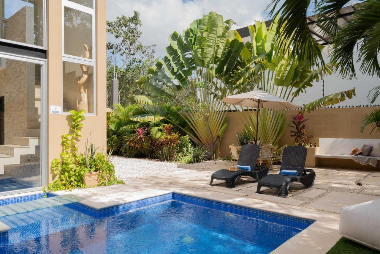 Tulum Private Modern Villa-Pool Beds-Ac-Internet-Parking-Grill Zewnętrze zdjęcie