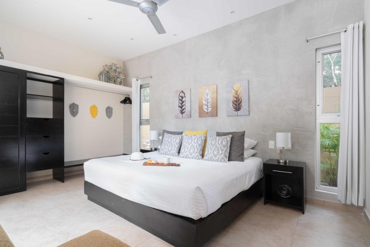 Tulum Private Modern Villa-Pool Beds-Ac-Internet-Parking-Grill Zewnętrze zdjęcie