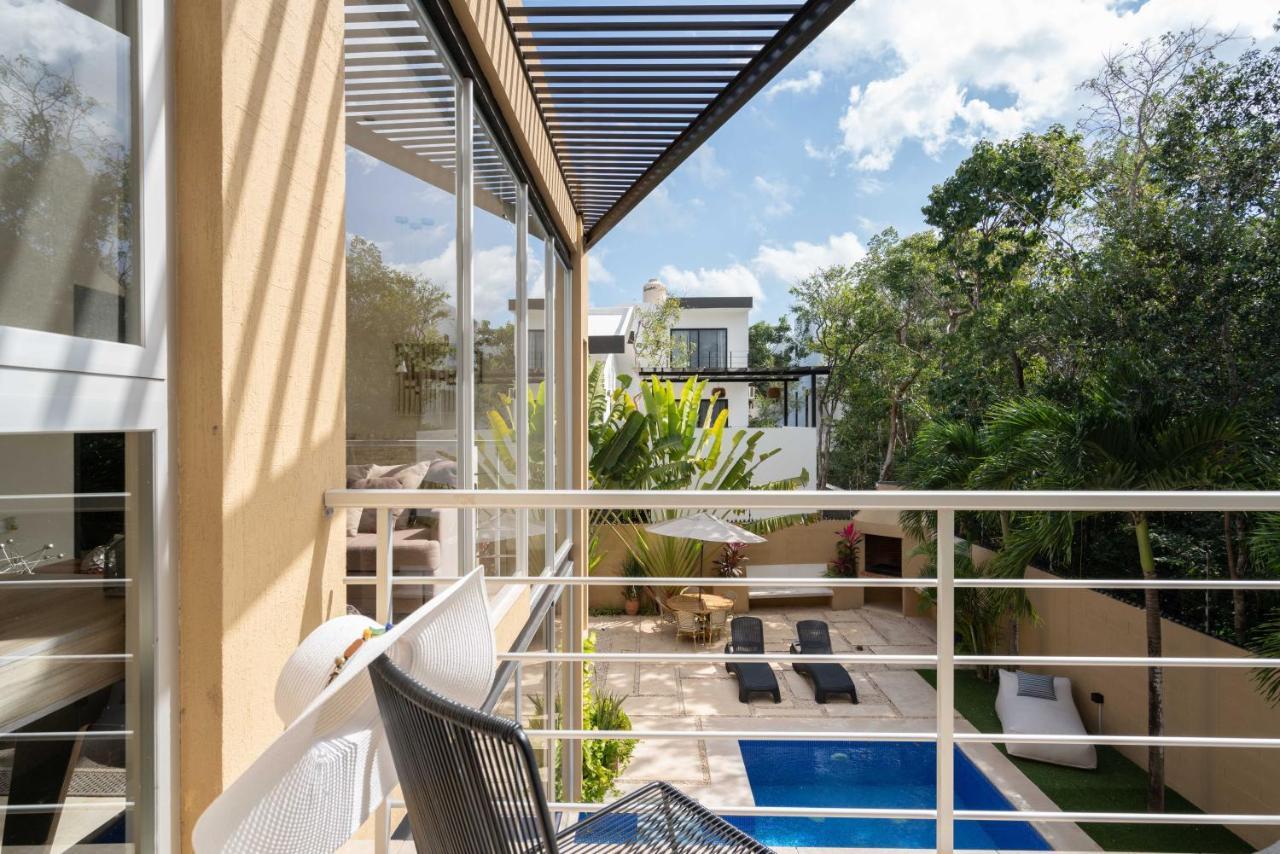 Tulum Private Modern Villa-Pool Beds-Ac-Internet-Parking-Grill Zewnętrze zdjęcie